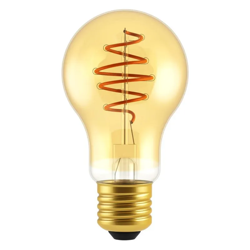 Żarówka dekoracyjna Deco Spiral E27 24W złota Nordlux Szybka dostawa