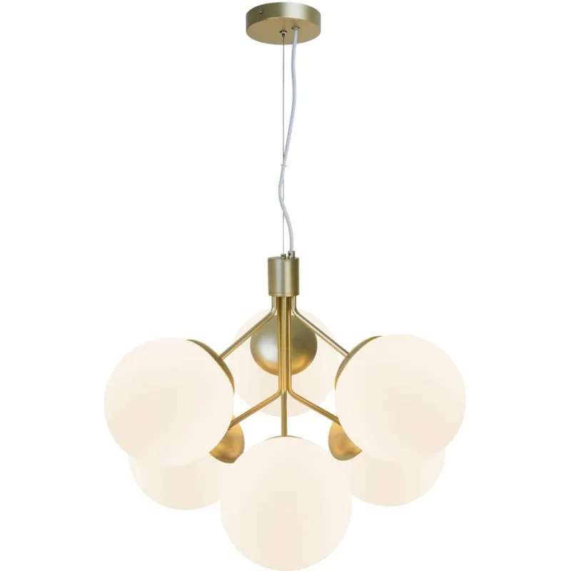 Lampa wisząca szklane kule glamour Ivona 62 mosiężna Nordlux Promocja