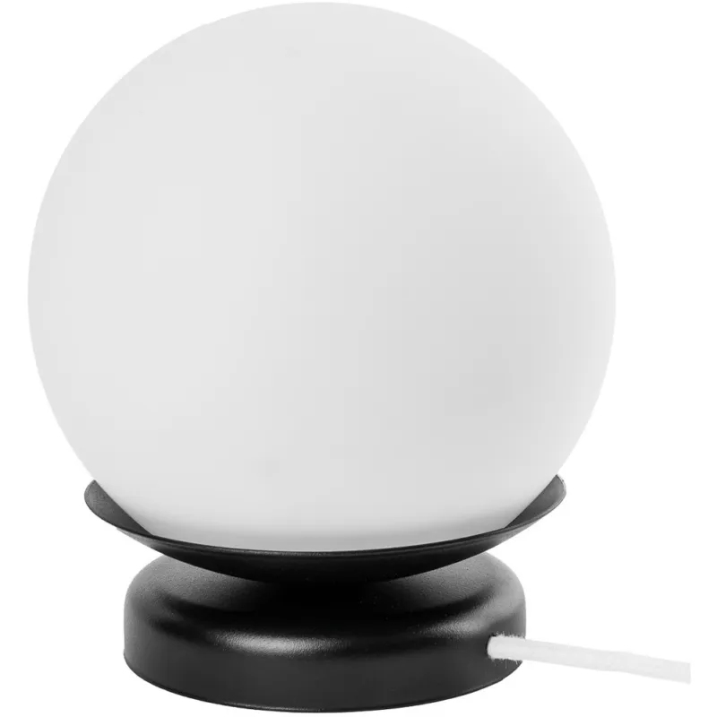Lampa stołowa szklana kula Kuul biało-czarna Ummo Hit cenowy