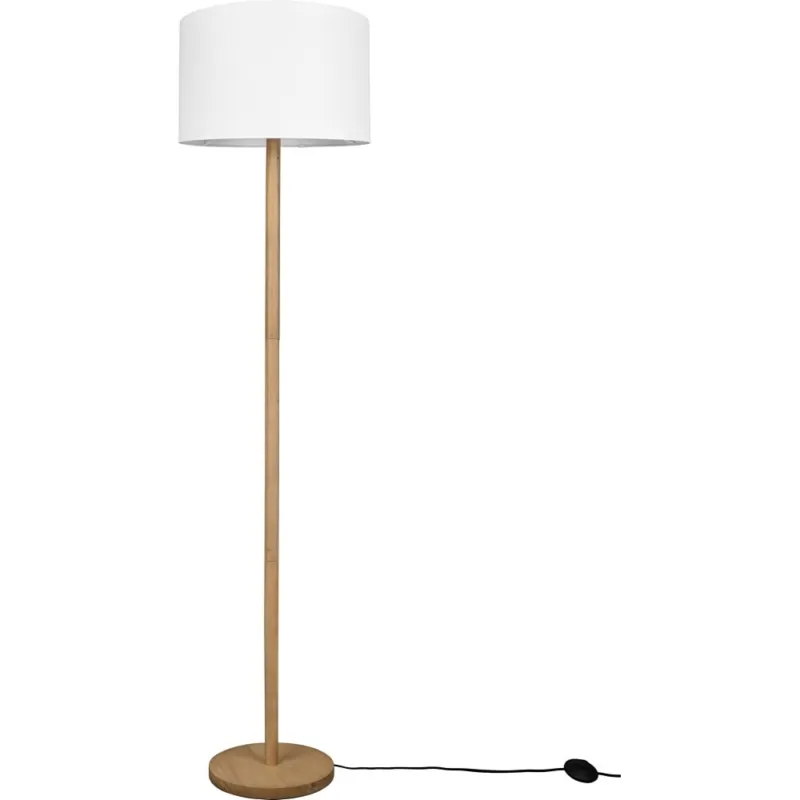 Lampa podłogowa skandynawska Korba biała Trio Darmowy zwrot