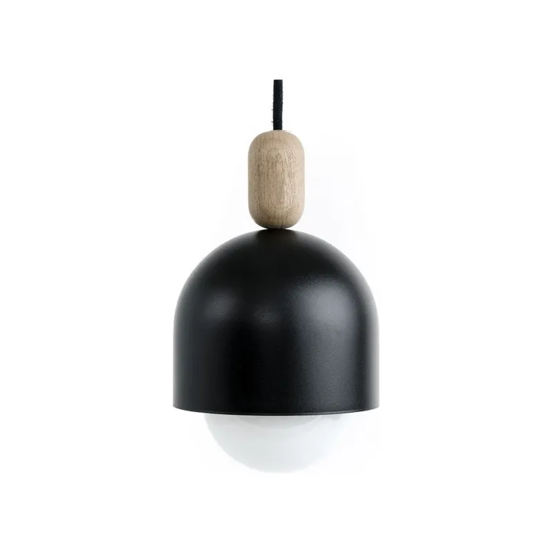 Taniej Lampa wisząca skandynawska Loft Ovoi 17 czarny/węgiel kamienny Kolorowe kable