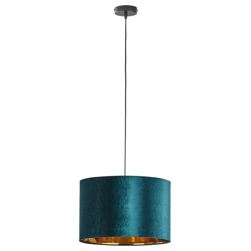 Oferta Lampa wisząca welurowa Tercino 38 zielona TK Lighting
