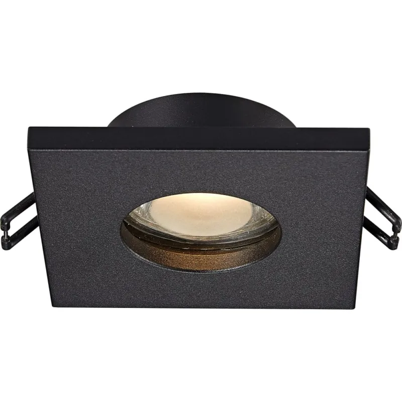 Wysoka jakość Lampa spot do łazienki Chipo DL 8,5x8,5cm czarna Zumaline