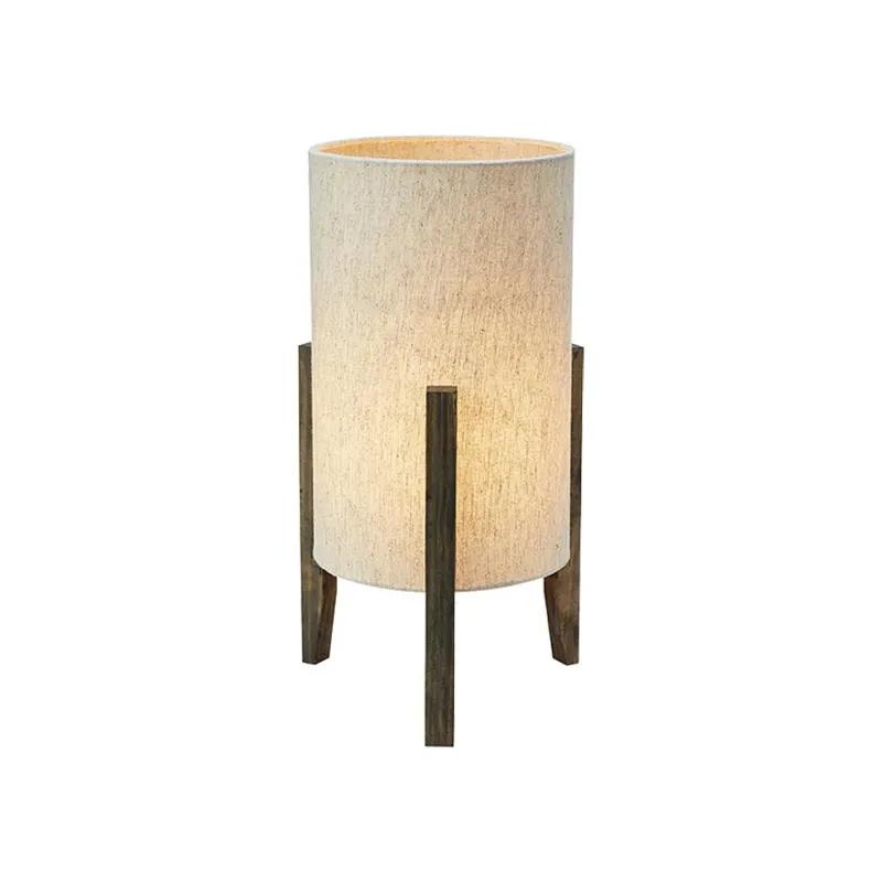 Wybór klientów Lampa stołowa z abażurem Eruca 39cm beż/szary Markslojd
