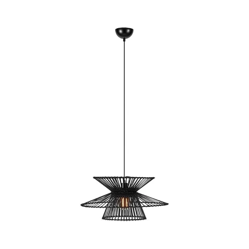 Wybór klientów Lampa wisząca boho Duplici 57cm czarna Markslojd