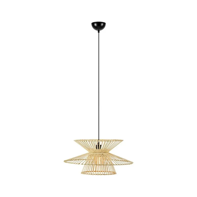 Rabat Lampa wisząca boho Duplici 57cm czarna Markslojd