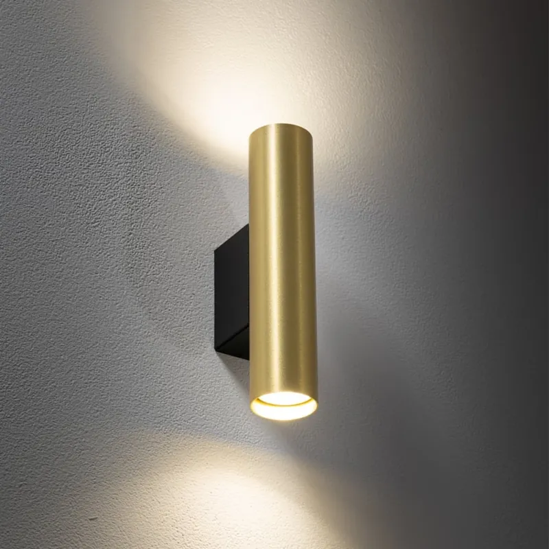 Kinkiet tuba góra-dół Fourty 4cm H18cm mosiądz Nowodvorski Sprawdź teraz