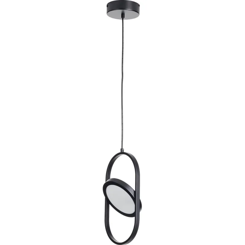 Lampa wisząca regulowana designerska Elipse Mini LED 32cm czarna Step Into Design Łatwy zwrot