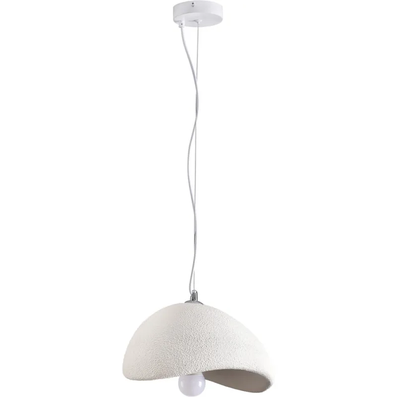 Oferta limitowana Lampa wisząca japandi Stone 30cm biała Step Into Design