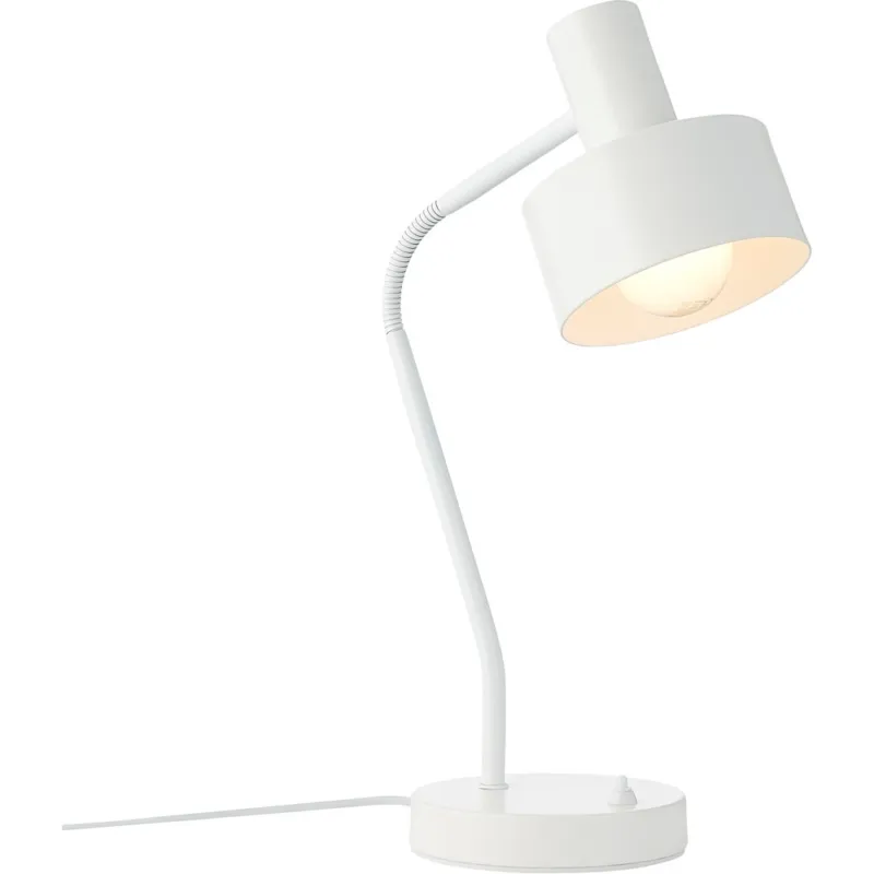 Wysoka jakość Lampa na biurko z regulowanym kloszem Matis biała Nordlux