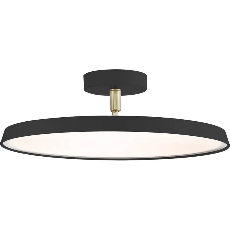 Nie przegap Plafon ściemniany regulowany Kaito Pro LED 40cm czarny DFTP