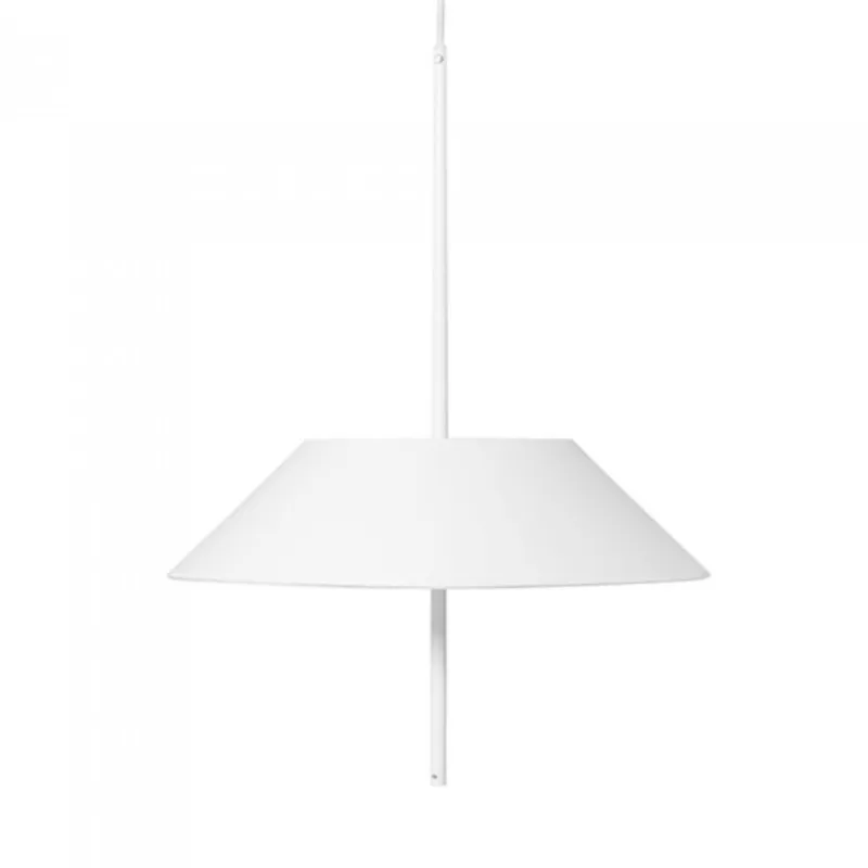 Lampa wisząca SAKOSI B z białym abażurem Rabat