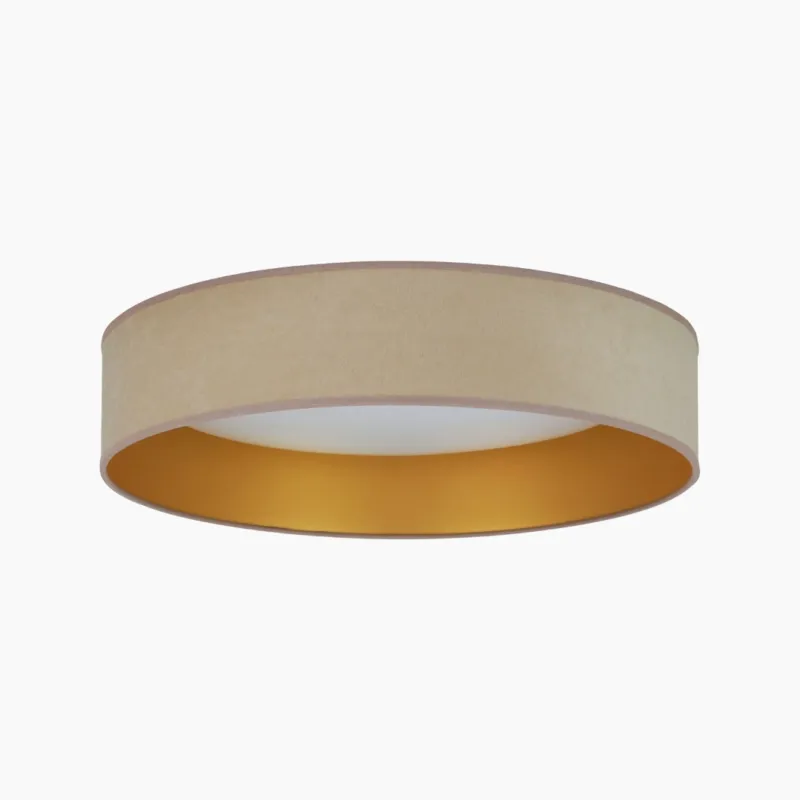 Beżowy plafon sufitowy Plafond LED – okrągły kształt Tylko do końca tygodnia