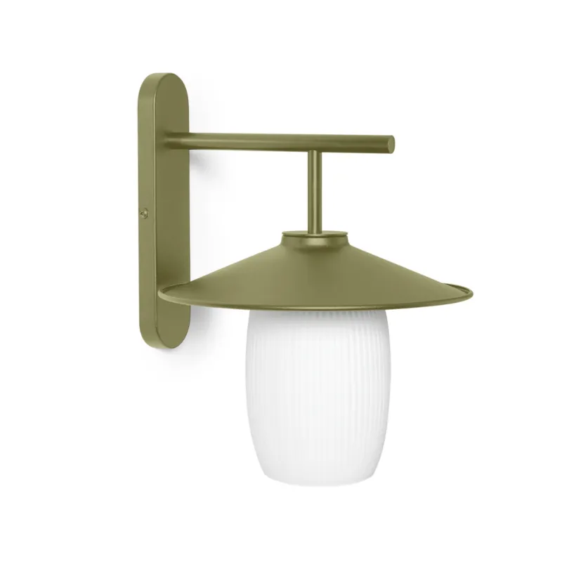 Oliwkowa lampa ścienna Jingu Wybór klientów