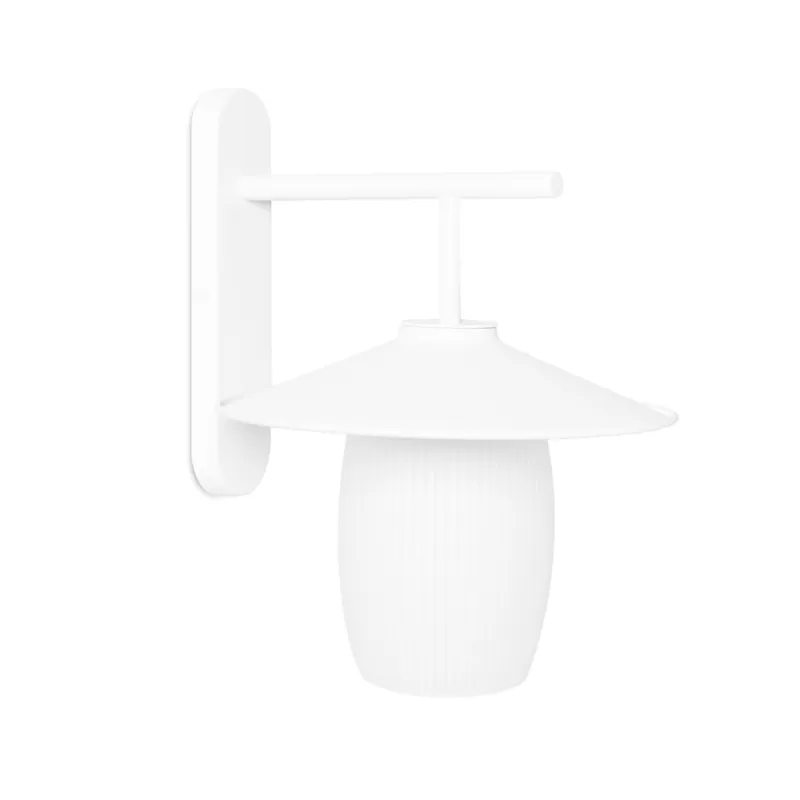 Biała lampa ścienna japandi Jingu Tylko do końca tygodnia