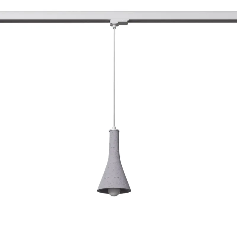 Taniej Lampa wisząca do systemu szynowego REA beton E14 3000K 7,5W 620lm W