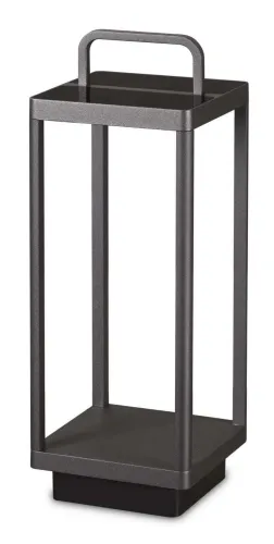 Do wyczerpania zapasów Wysoka antracytowa latarka przenośna ogrodowa lampa zewnętrzna Ideal Lux 250885 Stardust tl h51 LED 3W 3000K
