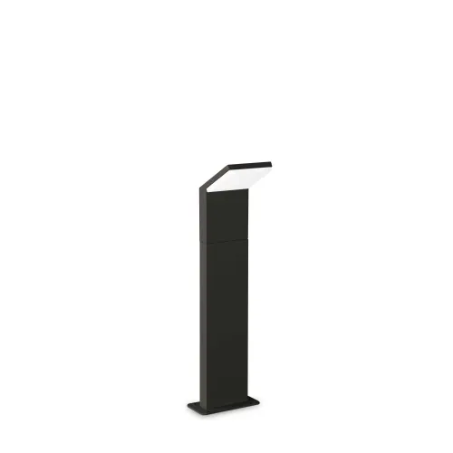 Darmowy zwrot Czarny słupek ogrodowy lampa zewnętrzna Ideal Lux 322537 Style pt h050 3000K LED 9W