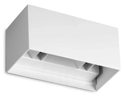 Biała lampa zewnętrzna ścienna kinkiet góra-dół Ideal Lux 328652 Atom ap d20 LED 25W 3000K Zniżka