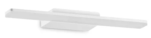 Super okazja Biała lampa ścienna liniowa kinkiet Ideal Lux 287652 Make-up ap d45 LED 12W 3000K