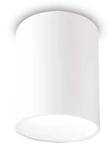 Biała lampa sufitowa punktowa walec Ideal Lux 319568 Nitro pl round d10 LED 25W 3000K 10.4cm Darmowy zwrot