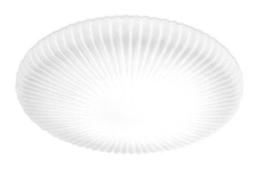 Biała lampa sufitowa z plafonem ze szkła Ideal Lux 265803 Atrium pl d35 LED 12W 3000K 35cm Dostępne od ręki