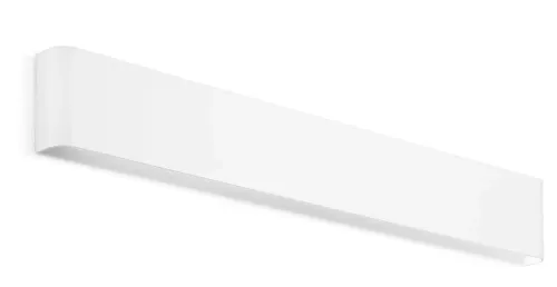 Biała prostokątna lampa ścienna podłużny kinkiet Ideal Lux 287645 Delta ap d061 3000K LED 19.5W Dodaj do koszyka