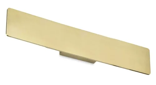 Płaski prostokątny kinkiet lampa ścienna mosiądz Ideal Lux 282138 Zig zag ap d53 3000K LED 23W Kup teraz