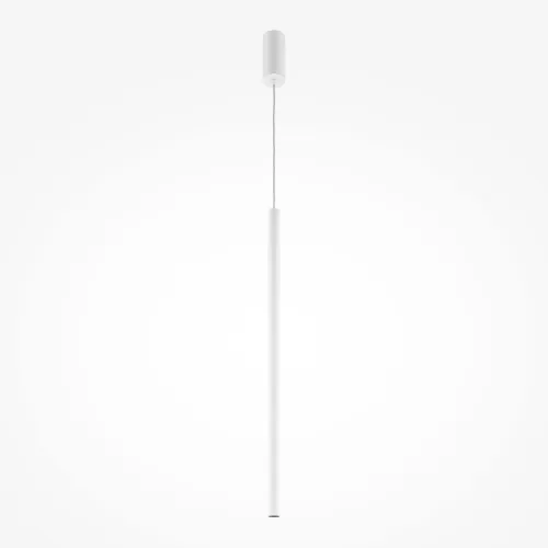 Biała smukła lampa wisząca walec 80cm tuba Maytoni MOD160PL-L6W4K1 Pro Extra LED 6W 4000K 3cm Ekspresowa dostawa