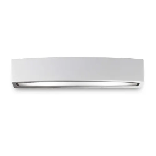 Promocja Szara lampa ścienna zewnętrzna kinkiet prostokątny długi Ideal Lux 163543 Andromeda ap2 2xE27