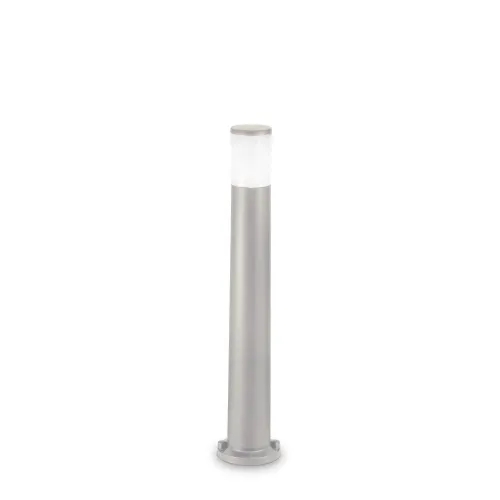Kup teraz Szara lampa zewnętrzna słupek ogrodowy Ideal Lux 198637 Atena pt1 E27