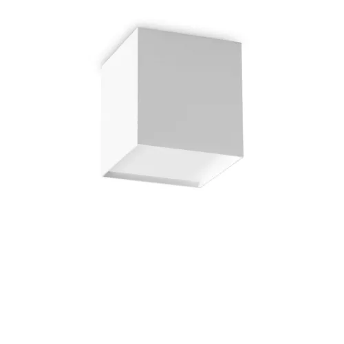 Hit cenowy Biała lampa sufitowa kostka Ideal Lux 303321 Kubiko pl LED 10W 3000k