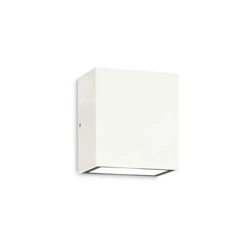 Biała lampa ścienna kinkiet zewnętrzny góra - dół Ideal Lux 268316 Argo ap2 4000k LED 10W Zamów dziś
