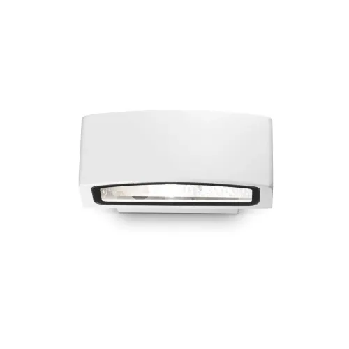 Biała lampa ścienna kinkiet Ideal Lux 066868 Andromeda ap1 E27 22x8.5x12cm Premium