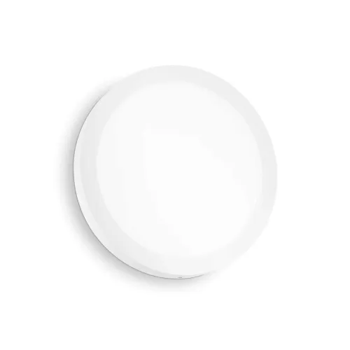 Nie przegap Biała okrągła lampa sufitowo-ścienna Ideal Lux 321738 Universal pl d30 round 4000k LED 30cm