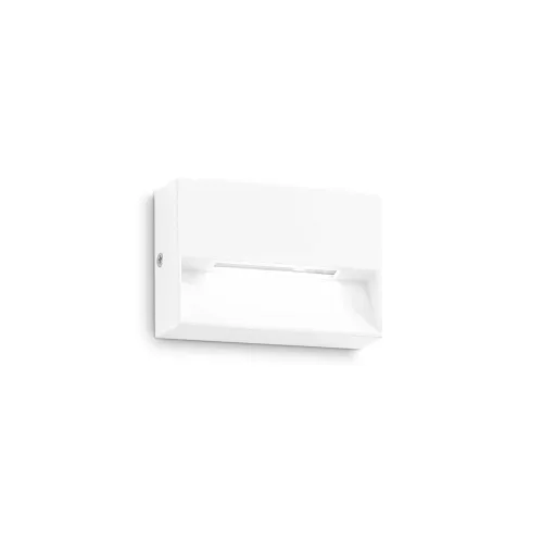 Ostatnie sztuki Biała lampa ścienna mały kinkiet Ideal Lux 316901 Dedra ap small LED 1.5W 3000k