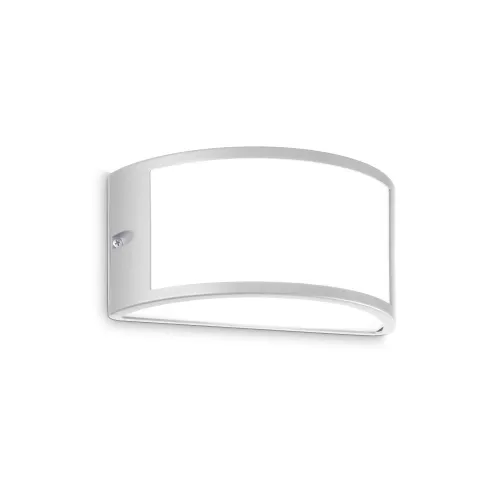 Okazja Szary kinkiet z alumniowym korpusem Ideal Lux 322735 Rex-1 ap1 E27 25x12x13cm