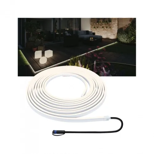 Taśma zewnątrzna LED do zestawu Plug & Shine 46W 10m 3000K IP68 24V biały Paulmann PL94681 Darmowy zwrot