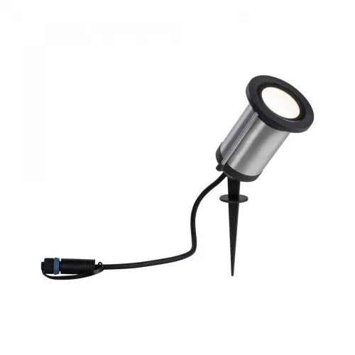 Reflektor ogrodowy do zestawu Plug & Shine Classic 5.1W 310lm IP65 3000K 24V antracyt / metal Paulmann PL94285 Dostępne od ręki