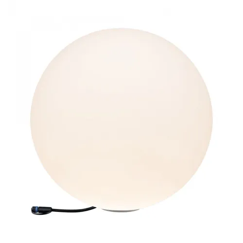 Wyjątkowa oferta Oprawa ogrodowa do zestawu Plug & Shine Globe 500mm 6.5W 3000K 620lm IP67 24V biały Paulmann PL94179