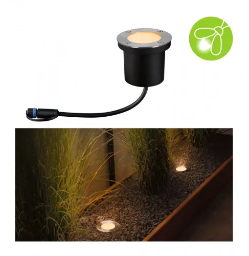 Oprawa dogruntowa do zestawu Plug & Shine Floor 4.5W 2200K IP67 24V szary/ aluminium Paulmann PL94716 Rabat