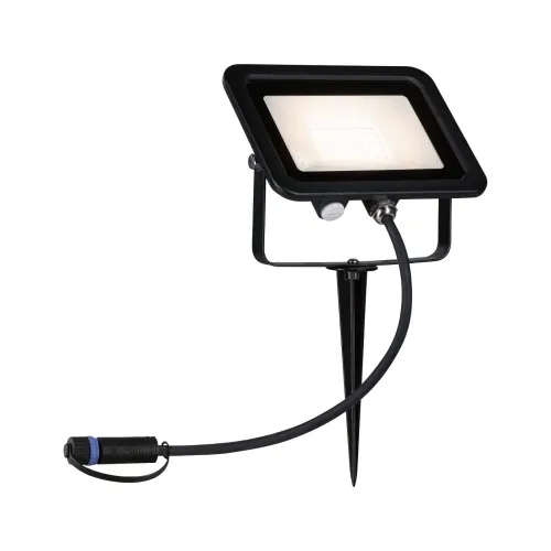 Naświetlacz do zestawu Plug & Shine Flood Spot 15,5W 1400lm 3000K IP65 24V czarny / aluminium Paulmann PL94575 Okazja