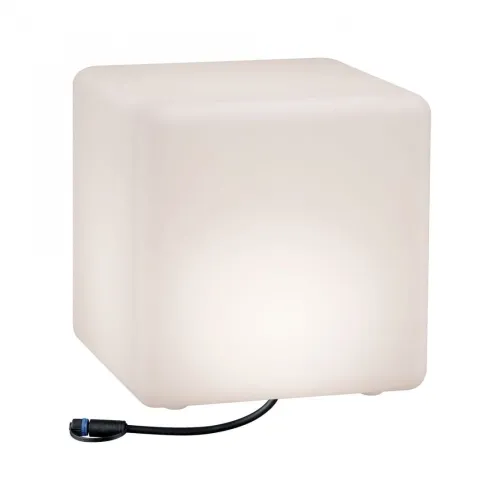 Oprawa ogrodowa do zestawu Plug & Shine Cube 300x300 6.5W 3000K 575lm IP67 24V biały Paulmann PL94181 Nie przegap