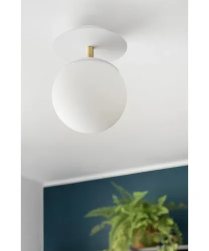 Ekspresowa dostawa Lampa Sufitowa UMMO PLC11300 Plaat C E27 biały/mosiądz