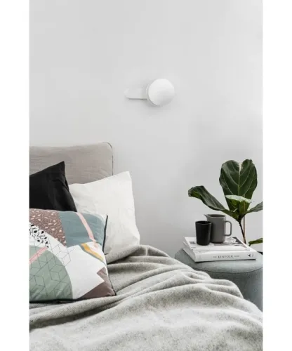 Lampa ścienna kinkiet UMMO KLD11000 Kuul D G9 biały Łatwy zwrot