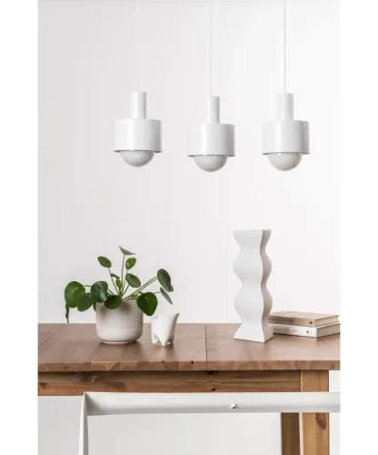 Premium Lampa Wisząca UMMO EN3311P0 Enkel 3 3xE27 biały