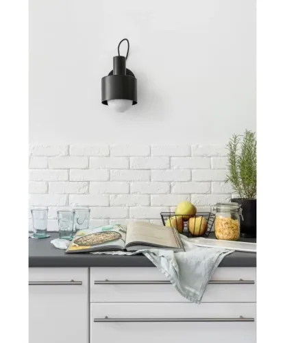 Lampa ścienna Kinkiet UMMO ENK122P0 Enkel E27 czarny regulowany Nowość