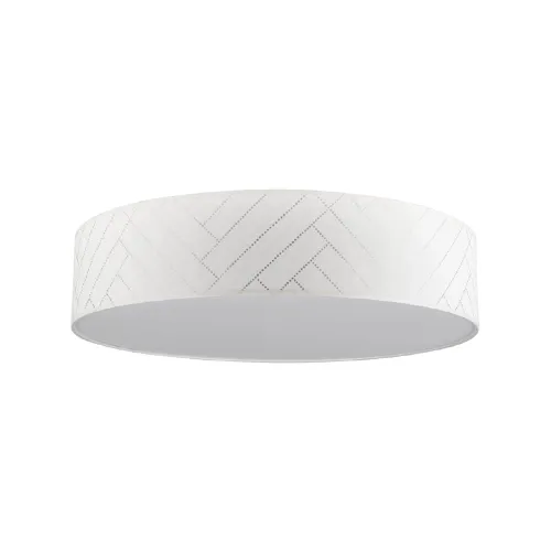 Lampa sufitowa plafon biały abażur ze wzorem Britop 4895802 Punto 4xE27 58cm Niska cena