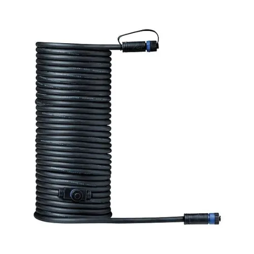 Tylko dziś Przewód połączeniowy Plug & Shine 10m 1in-2out IP68 czarny / tworzywo sztuczne Paulmann PL93928