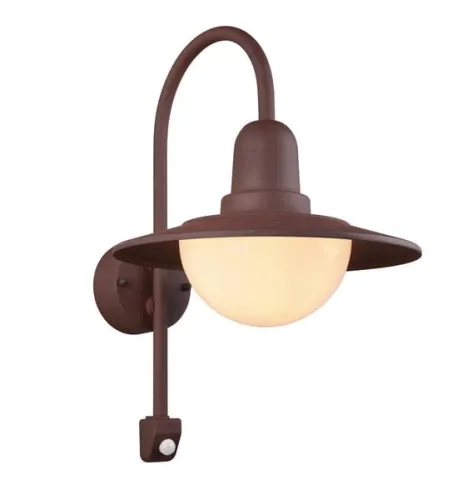 Zewnętrzna lampa ścienna kinkiet ogrodowy Trio 207269124 Norman E27 IP44 miedziany Darmowy zwrot